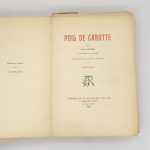 Couverture du livre Estimation du livre « poil de Carotte : suites des gravures »