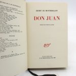 Couverture du livre Estimation du livre « don Juan »