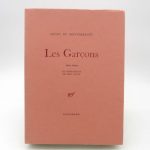 Couverture du livre Estimation du livre « les Garçons »