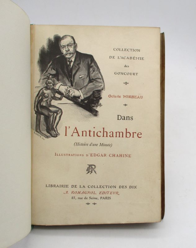 Couverture du livre Estimation du livre « dans l’antichambre (Histoire d’une minute) »