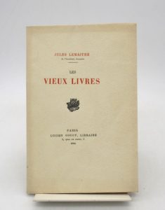 Estimation Edition originale - Couverture du livre Estimation du livre « les Vieux Livres »