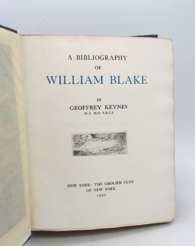Image supplémentaire du livre Estimation du livre « a Bibliography of William Blake »