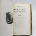 Couverture du livre Estimation du livre « oeuvres complètes de P.J. Béranger »