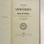 Couverture du livre Estimation du livre « Études sur les armoiries de la ville de Troyes »