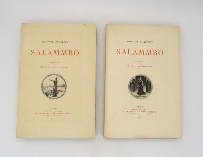 Couverture du livre Estimation du livre « salammbô »