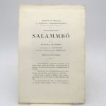 Couverture du livre Estimation du livre &laquo;&nbsp;salammbô&nbsp;&raquo;