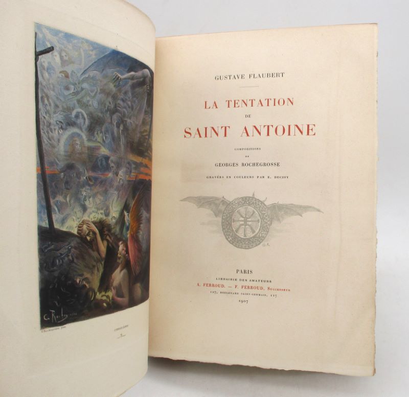 Image supplémentaire du livre Estimation du livre « la Tentation de Saint Antoine »