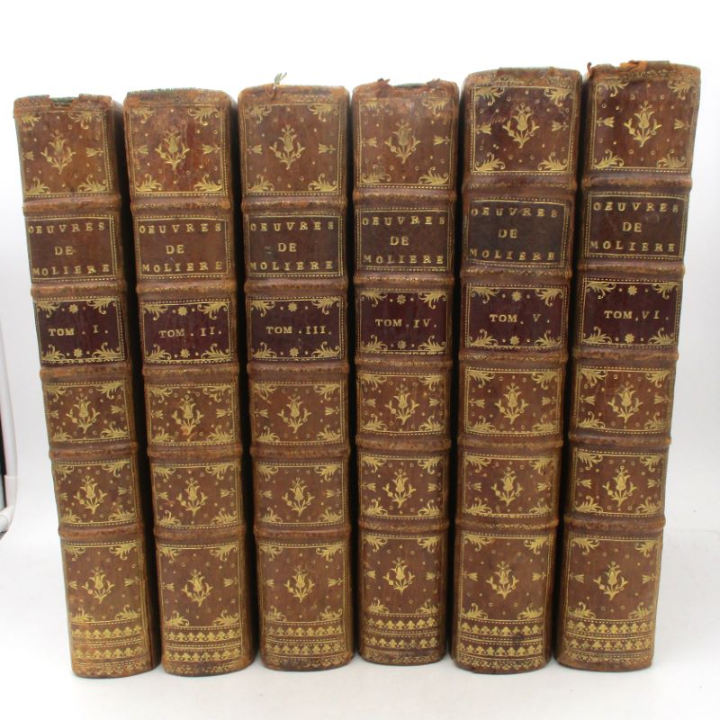 Couverture du livre Estimation du livre &laquo;&nbsp;oeuvres de Molière&nbsp;&raquo;