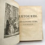 Couverture du livre Estimation du livre « oeuvres de Molière »