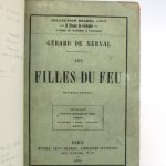 Couverture du livre Estimation du livre « les Filles du feu »