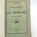 Couverture du livre Estimation du livre « la Bohème galante »