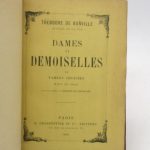 Couverture du livre Estimation du livre « dames et Demoiselles et Fables choisies »