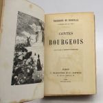 Couverture du livre Estimation du livre « contes bourgeois »