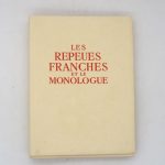 Couverture du livre Estimation du livre &laquo;&nbsp;les Repeues franches suivies du Monologue&nbsp;&raquo;