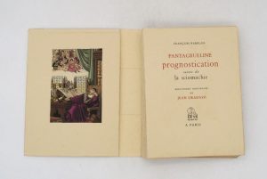 Estimation Livre illustré - Couverture du livre Estimation du livre « pantagrueline prognostication suivie de la Sciomachie »