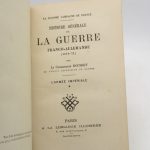 Couverture du livre Estimation du livre « histoire générale de la guerre franco-allemande (1870-1871) »