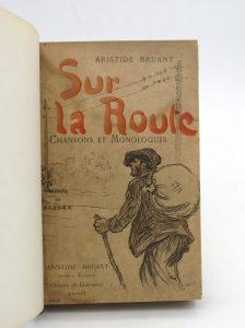 Estimation Livre illustré - Couverture du livre Estimation du livre « sur la route – Chansons et Monologues »
