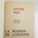 Couverture du livre Estimation du livre « la Maison de l’inceste (House of incest) »