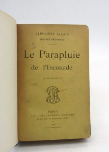 Estimation Edition originale - Couverture du livre Estimation du livre « le Parapluie de l’Escouade »