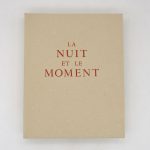 Couverture du livre Estimation du livre « la Nuit et le Moment »