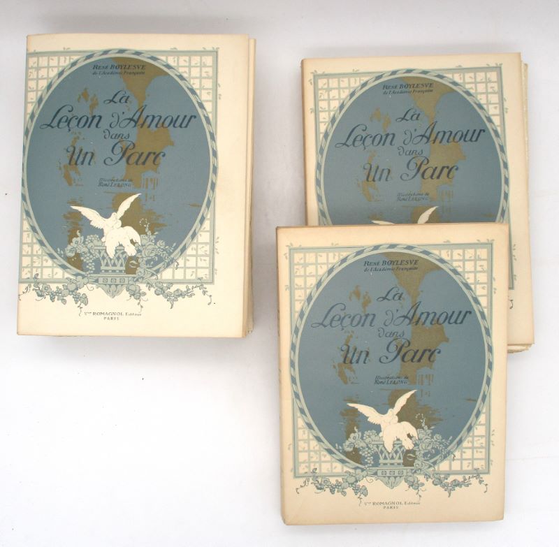 Couverture du livre Estimation du livre « la Leçon d’Amour dans le parc »