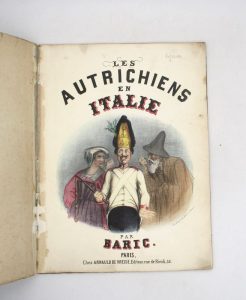 Estimation Livre illustré - Couverture du livre Estimation du livre « les Autrichiens en Italie »