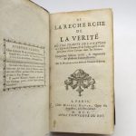 Couverture du livre Estimation du livre « de la recherche de la vérité. Où l’on traite de la nature de l’esprit de l’Homme, & de l’usage qu’il en doit faire pour éviter l’erreur dans les sciences »