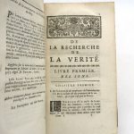 Couverture du livre Estimation du livre « de la recherche de la vérité. Où l’on traite de la nature de l’esprit de l’Homme, & de l’usage qu’il en doit faire pour éviter l’erreur dans les sciences »