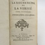 Couverture du livre Estimation du livre « de la recherche de la vérité. Où l’on traite de la nature de l’esprit de l’Homme, & de l’usage qu’il en doit faire pour éviter l’erreur dans les sciences »