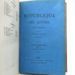 Couverture du livre Estimation du livre « la République des lettres : ensemble de 31 livraisons »