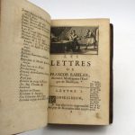 Couverture du livre Estimation du livre &laquo;&nbsp;les Lettres de François Rabelais escrites pendant son voyage d&rsquo;Italie&nbsp;&raquo;