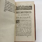 Couverture du livre Estimation du livre « mémoires de monsieur Deageant »