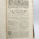 Couverture du livre Estimation du livre &laquo;&nbsp;coutume du bailliage de Troyes, avec les commentaires de Me Louis Le Grand&nbsp;&raquo;