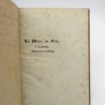 Couverture du livre Estimation du livre &laquo;&nbsp;la Mère, la Fille, le Tesmoing, l&rsquo;Amoureux et l&rsquo;Official&nbsp;&raquo;