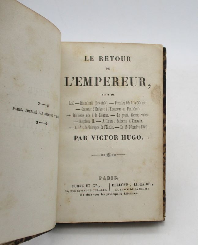Couverture du livre Estimation du livre « le Retour de l’empereur »