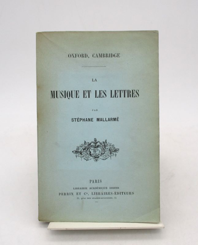 Couverture du livre Estimation du livre « la Musique et les Lettres »