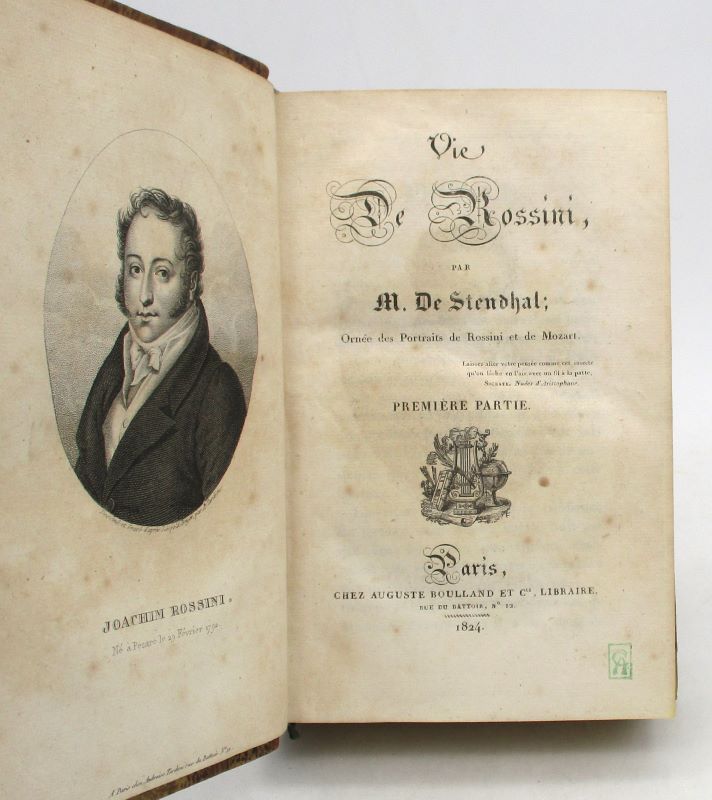 Couverture du livre Estimation du livre « la Vie de Rossini »