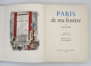 Estimation Livre illustré - Couverture du livre Estimation du livre &laquo;&nbsp;paris de ma fenêtre&nbsp;&raquo;