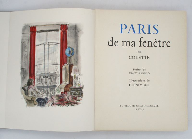 Couverture du livre Estimation du livre « paris de ma fenêtre »