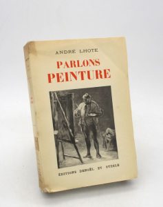 Estimation Edition originale - Couverture du livre Estimation du livre « parlons peinture »
