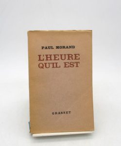Estimation Edition originale - Couverture du livre Estimation du livre « l’Heure qu’il est »