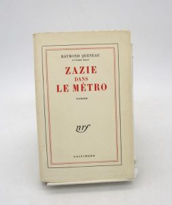 Estimation Edition originale - Couverture du livre Estimation du livre « zazie dans le métro »