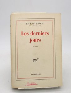 Estimation Edition originale - Couverture du livre Estimation du livre « les Derniers jours »
