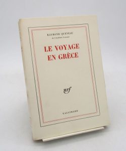 Estimation Edition originale - Couverture du livre Estimation du livre « le Voyage en Grèce »