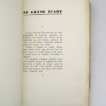 Couverture du livre Estimation du livre « le Grand Écart »