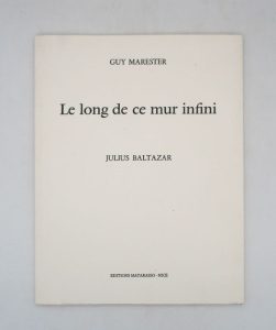 Estimation Edition originale - Couverture du livre Estimation du livre « le long de ce mur infini »