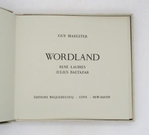 Estimation Livre illustré - Couverture du livre Estimation du livre &laquo;&nbsp;wordland&nbsp;&raquo;