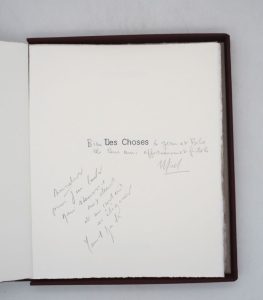 Estimation Livre illustré - Couverture du livre Estimation du livre &laquo;&nbsp;les Choses&nbsp;&raquo;