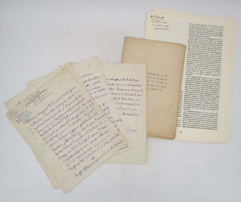 Couverture du livre Estimation du livre « j.K. Huÿsmans : manuscrit autographe signé »