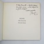 Couverture du livre Estimation du livre &laquo;&nbsp;henri Michaux peintre&nbsp;&raquo;